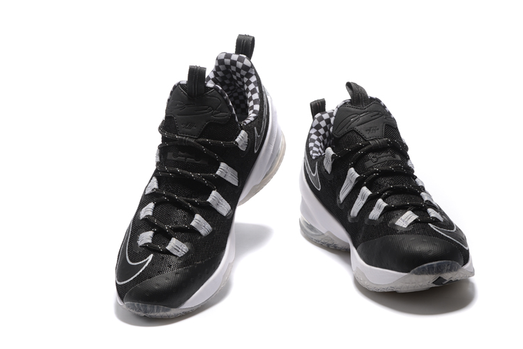 Nike Lebron 13 Black Sliver Basketball Shoes - Click Image to Close