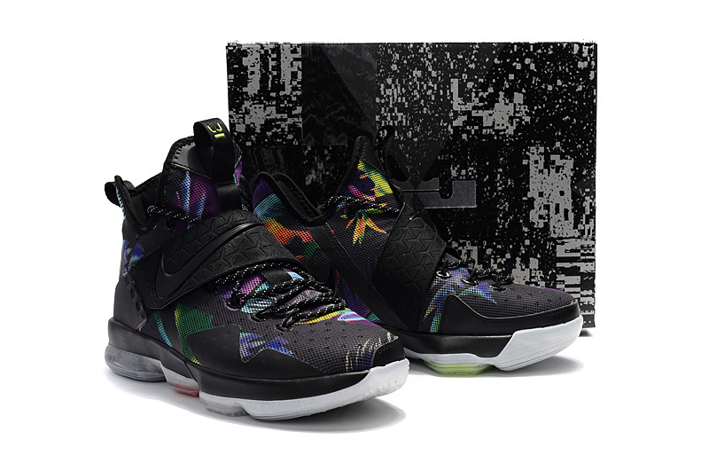 Nike Lebron 14 Black Colorful Basketball Shoes For Women