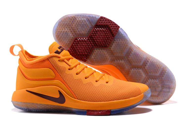 Nike Lebron Wintnes 2 Yellow CAVS Shoes - Click Image to Close