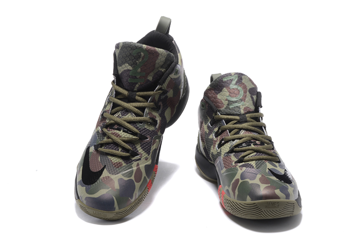 Nike Lebron Wintness 9 Camo Basketball Shoes