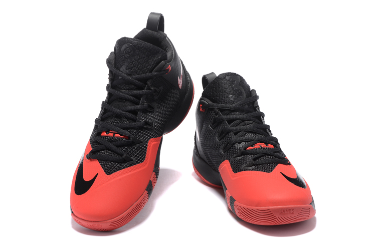 Nike Lebron Wintness 9 Red Black Basketball Shoes