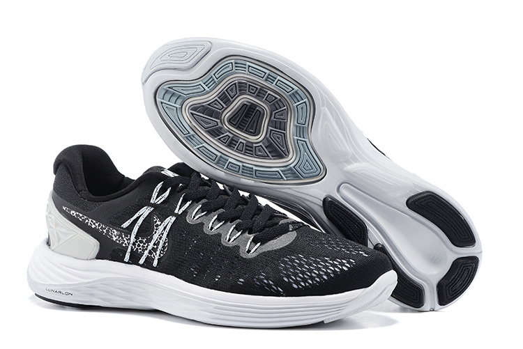 Nike Lunareclipes Black White Running Shoes