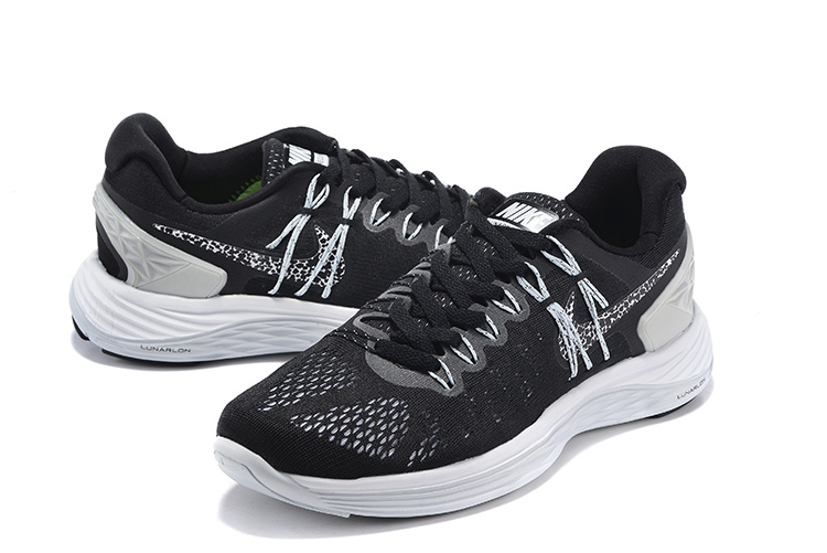Nike Lunareclipse Black White Running Shoes - Click Image to Close