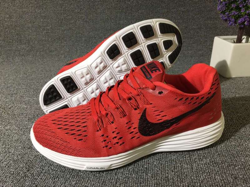 Nike Lunartempo 21 Red Black Women Shoes - Click Image to Close