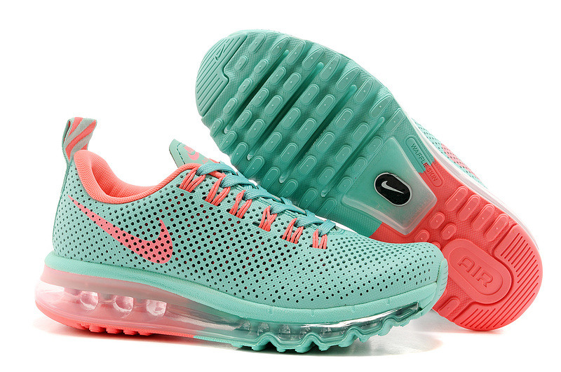 Women Nike Max Motion 2014 Green Orange