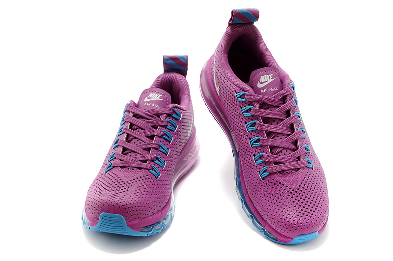 Women Nike Max Motion 2014 Purple Blue White - Click Image to Close