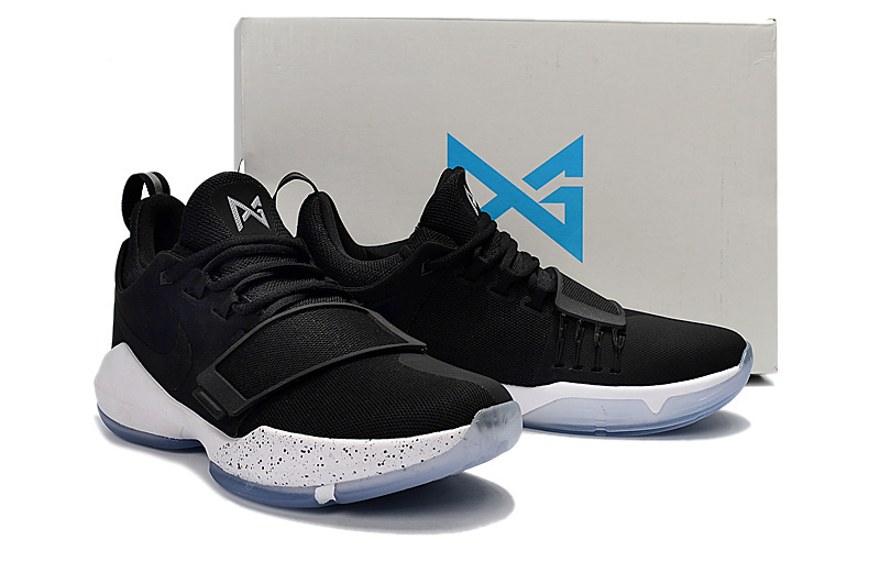 Nike PG 1 Black White Basketball Shoes For Women