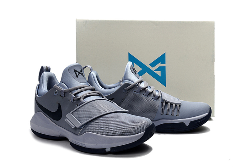 Nike PG 1 Grey Black Basketball Shoes For Women