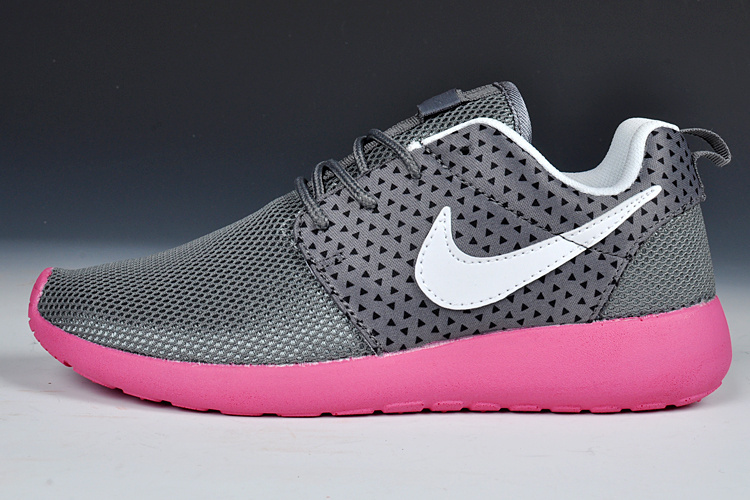 Nike Roshe Run Black Red Womens Shoes