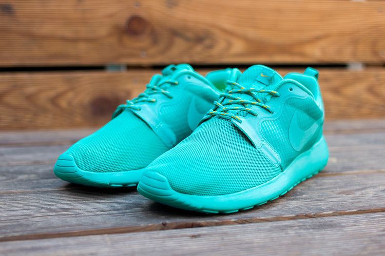 Nike Roshe Run Hyperfuse 3M All Blue Running Shoes