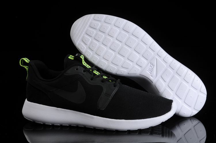 Nike Roshe Run Hyperfuse 3M Black White Shoes