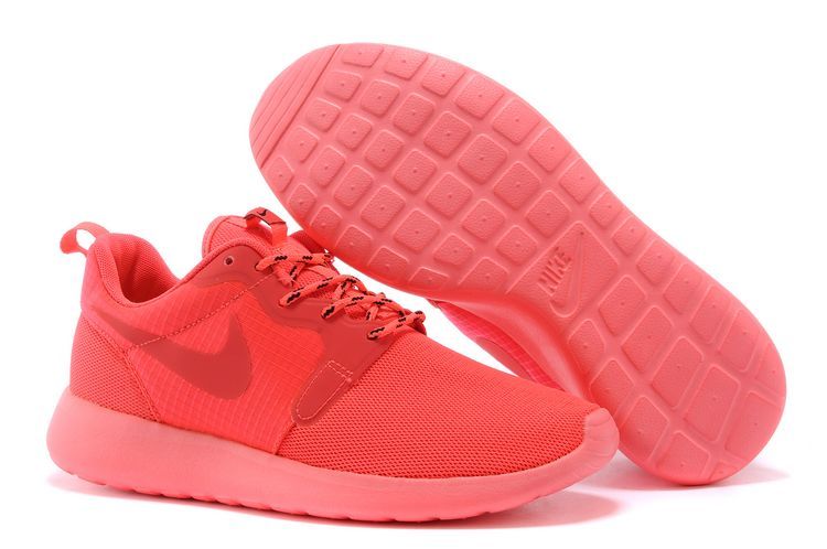 Nike Roshe Run Hyperfuse 3M Orange Pink Running Shoes
