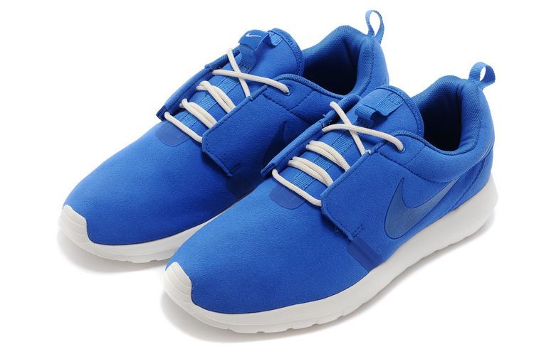 Nike Roshe Run NM 3M Midnight Blue White Shoes - Click Image to Close