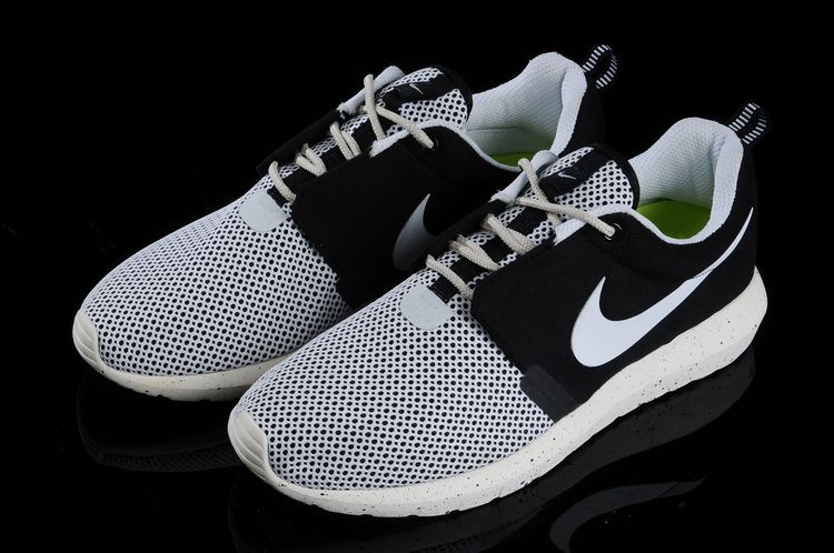 Nike Roshe Run NM BR 3M Grey Black White Shoes