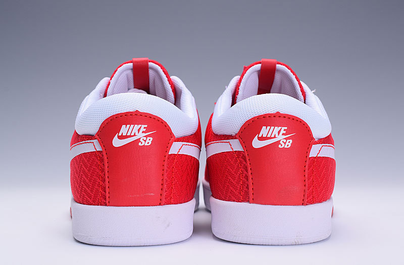 Nike SB Eric Koston Red White Shoes - Click Image to Close