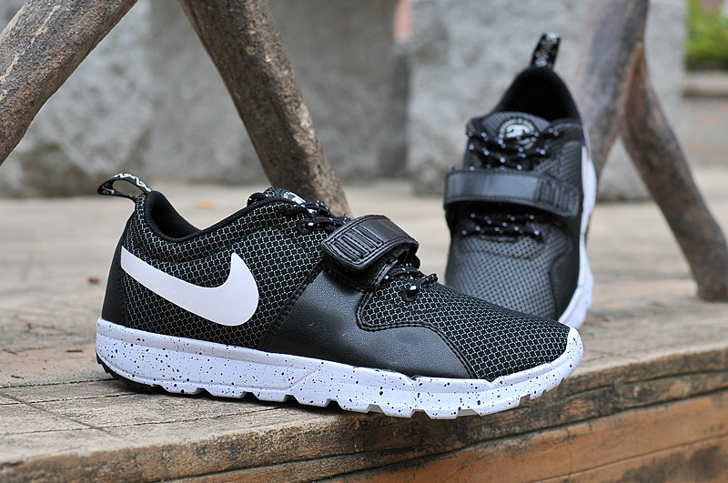 Nike SB Trainerredor Stussy Black White Shoes - Click Image to Close