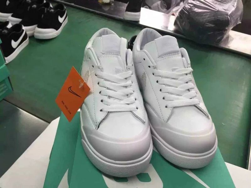 Nike SB Zoom All Court CK All White Shoes - Click Image to Close