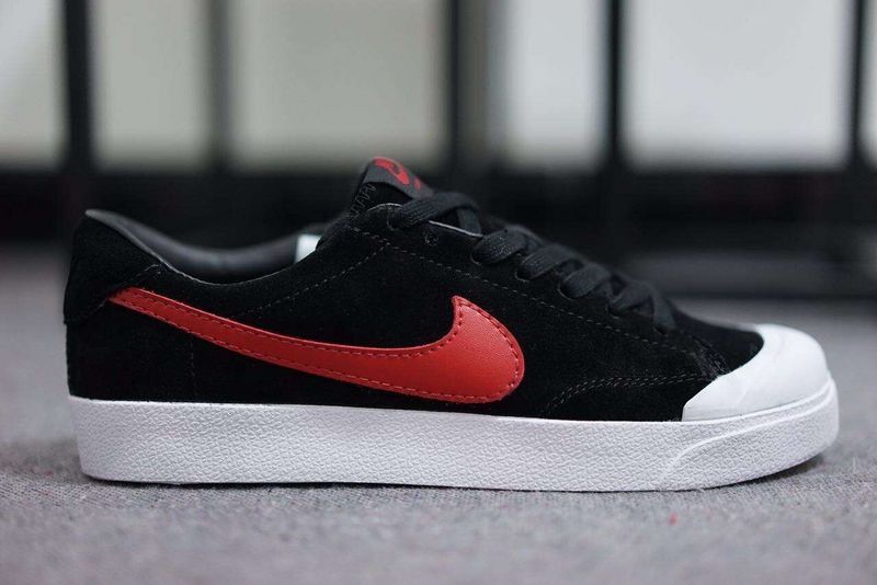 Nike SB Zoom All Court CK Black Red Shoes - Click Image to Close