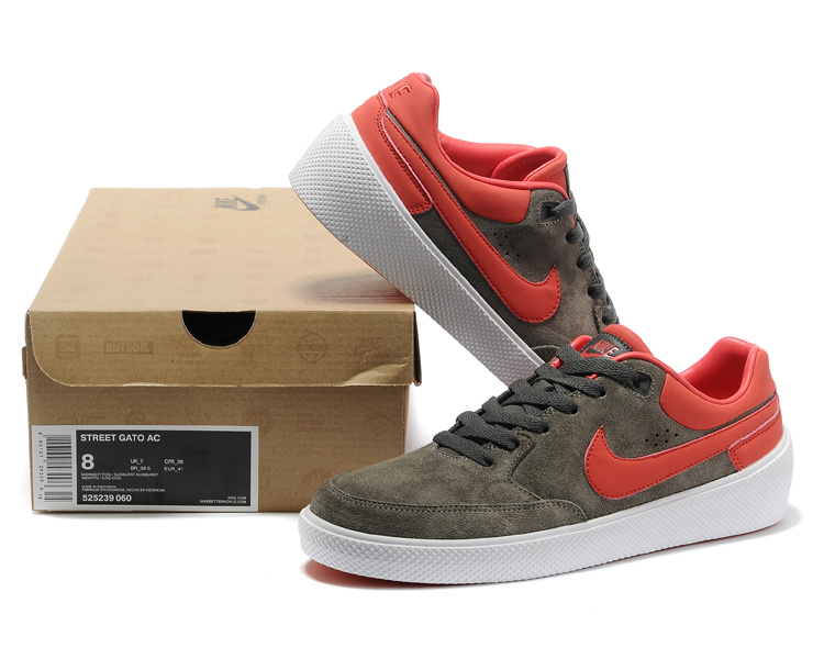 Nike ST Gatoreet AC Coffe Red Shoes - Click Image to Close