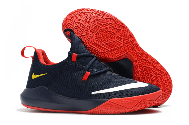 Nike Shift 2 Dark Blue Red Basktball Shoes - Click Image to Close