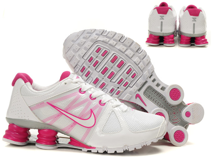 Nike Shox Agent+ Shoes Whte Pink For Women