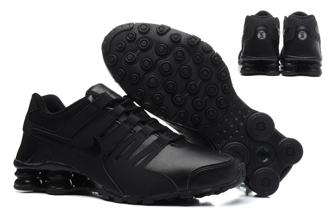 Nike Shox Current Shoes All Black - Click Image to Close