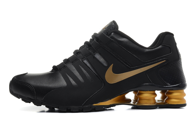 Nike Shox Current Shoes Black Gold - Click Image to Close