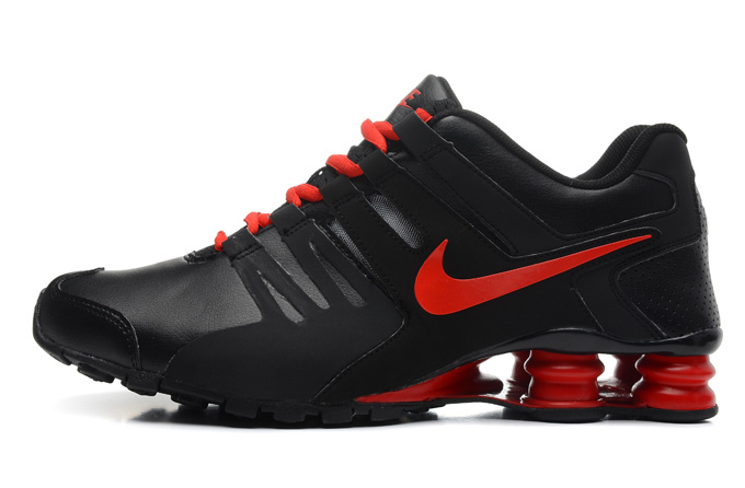 Nike Shox Current Shoes Black Red - Click Image to Close