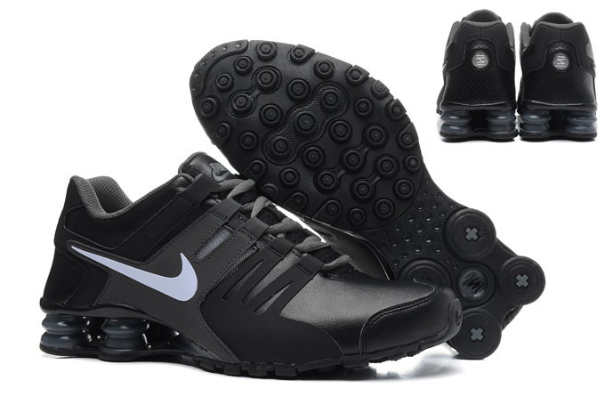 Nike Shox Current Shoes Black Silver - Click Image to Close