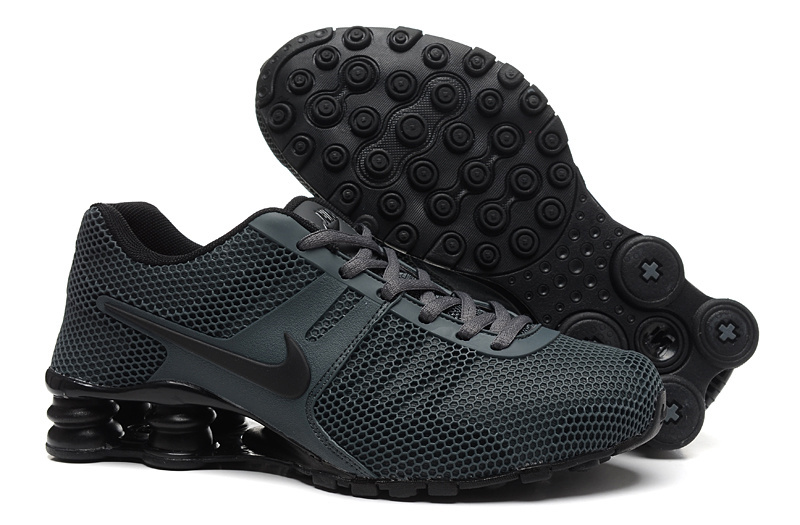 Nike Shox Current Mesh All Black Shoe