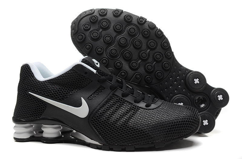 Nike Shox Current Mesh Black Grey Shoes - Click Image to Close