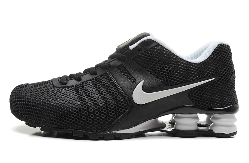 Nike Shox Current Mesh Black Grey Shoes - Click Image to Close