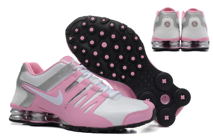 Women Shox Current Silver Pink Grey Shoes
