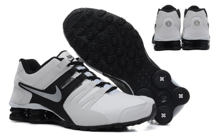 Nike Shox Current Shoes White Grey Black