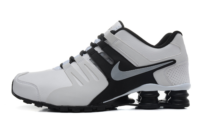 Nike Shox Current Shoes White Grey Black