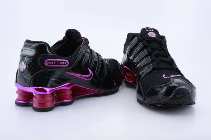 Nike Shox NZ Black Red For Women