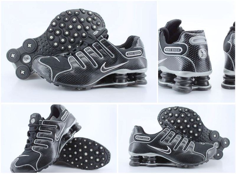 Women Nike Shox NZ Shoes All Black