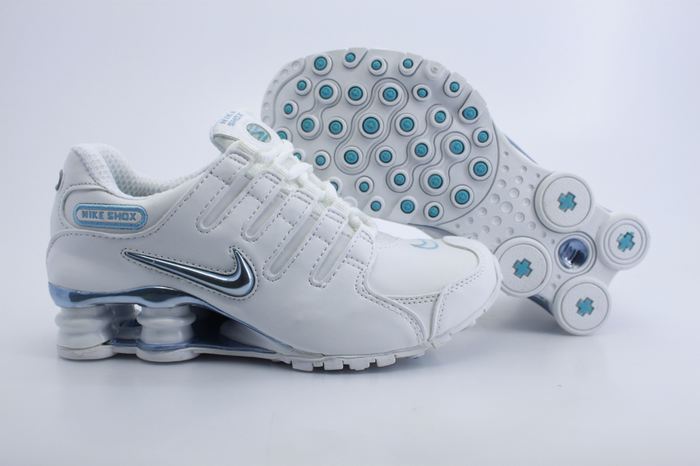 nike shox nz bianche