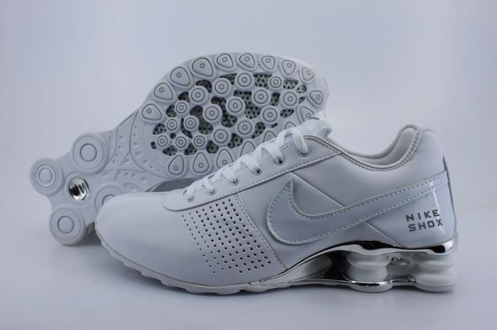 Women Nike Shox OZ D Shoes All White