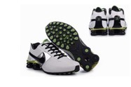 Nike Shox OZ D Shoes White Black - Click Image to Close