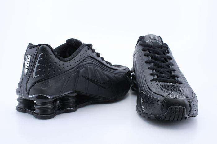 New Nike Shox R4 Shoes All Black