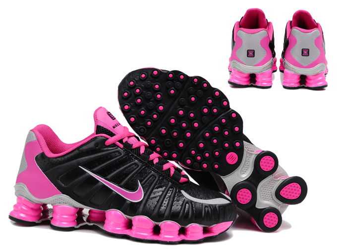 Women Shox TL3 Black Pink Shoes