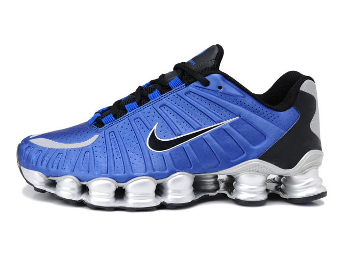 Nike Shox TL3 Shoes Blue Black Silver