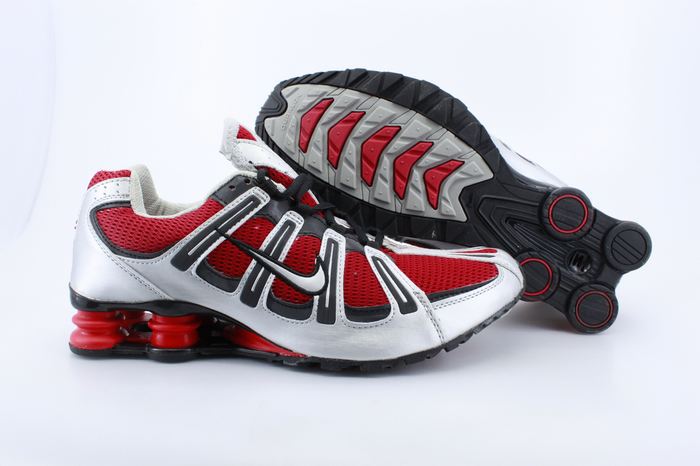 Nike Shox Turbo Shoes White Red Black