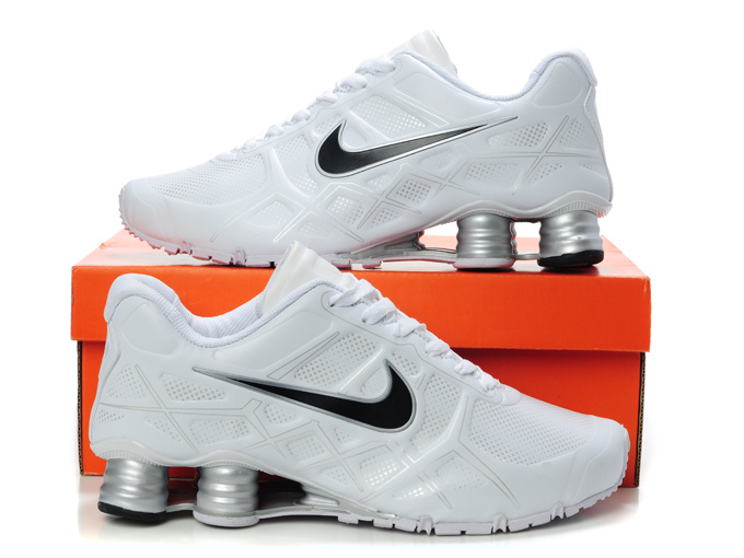 Nike Shox Turbo 12 Shoes White Black For Women