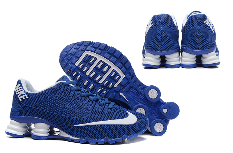 Nike Shox Turbo 21 Shoes Blue White - Click Image to Close