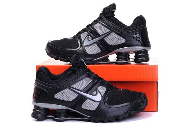 Nike Shox Turbo Shoes White Grey Black Air Cushion