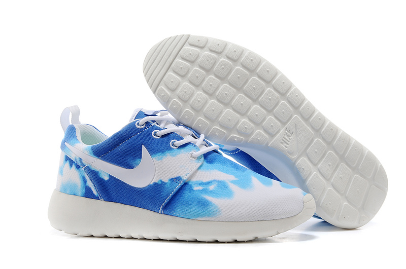 Nike WMNS Roshe Run Skyblue Colorways Shoes - Click Image to Close