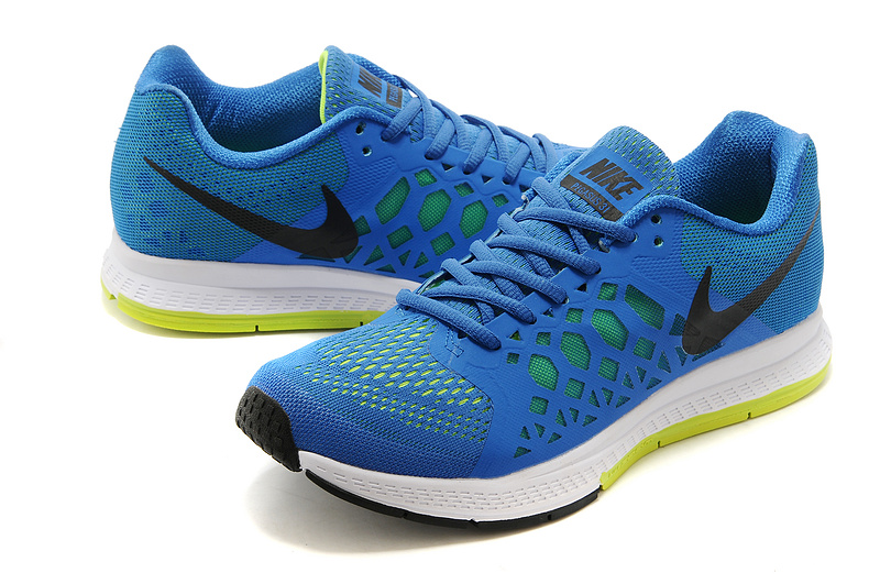 Nike Zoom Pegasus 31 Blue Black White Sport Shoes - Click Image to Close