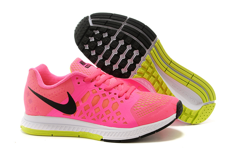 Nike Zoom Pegasus 31 Pink Black White Sport Shoes For Women - Click Image to Close